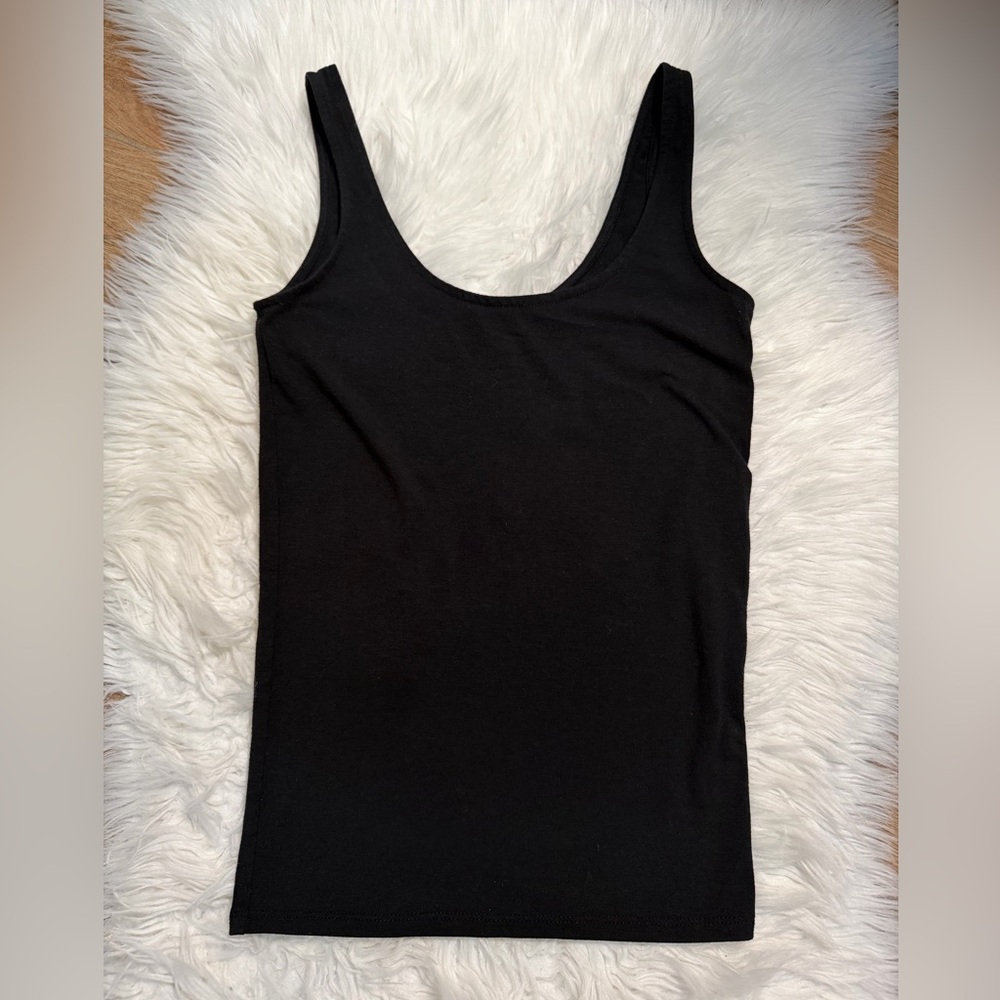 Forever 21 Sleek Black Tank Top